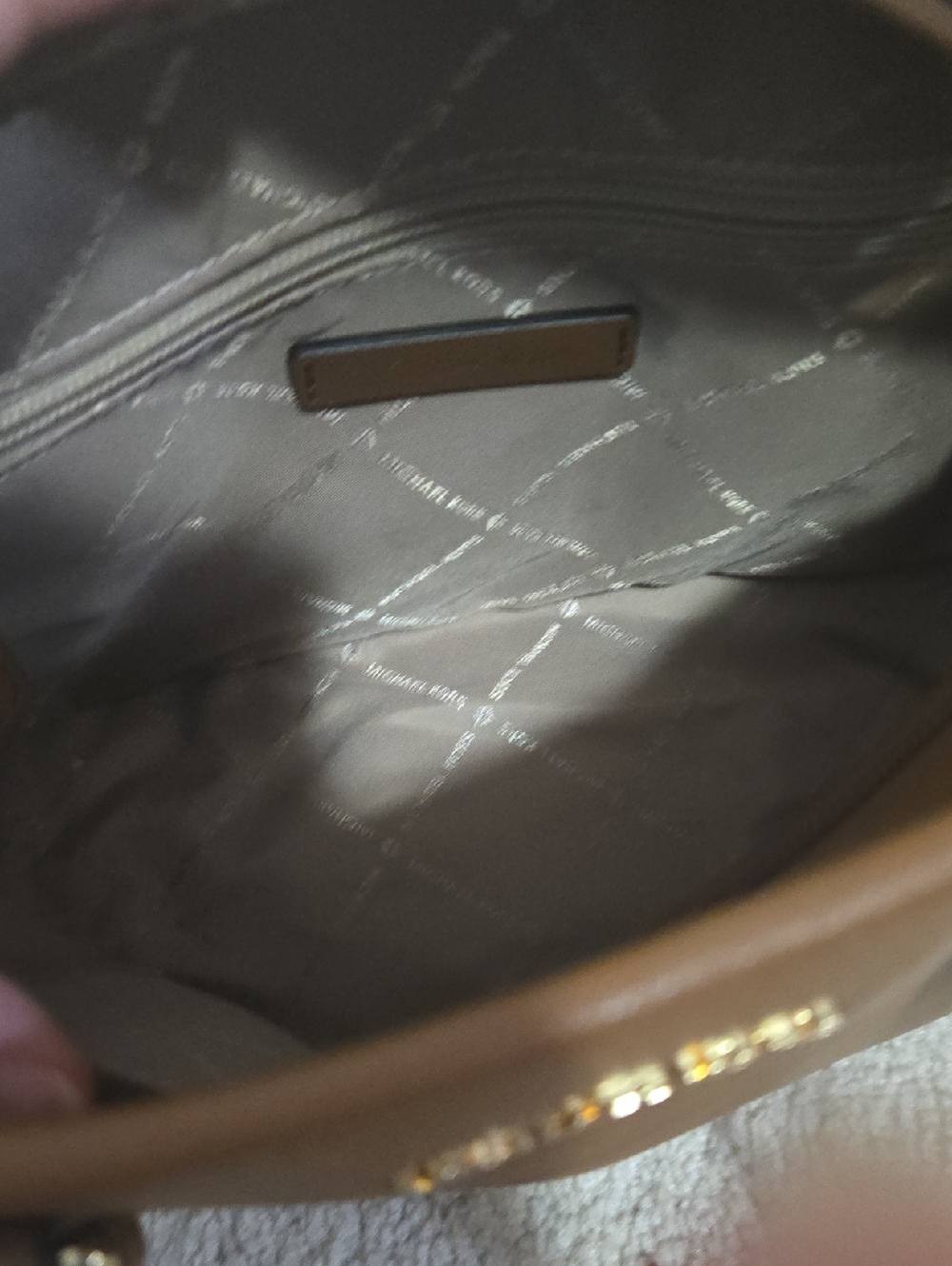 Michael Kors Brown Jet Set Small Top-Handle Tote - Picture 8 of 11